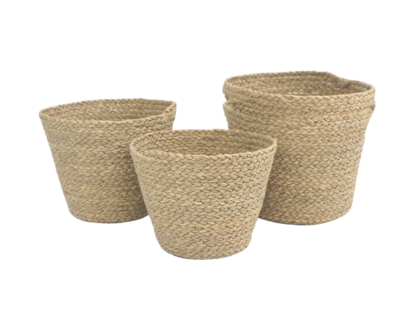 seagrass storage basketsset of 3