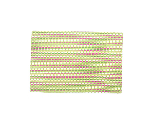 colorful paper placemat