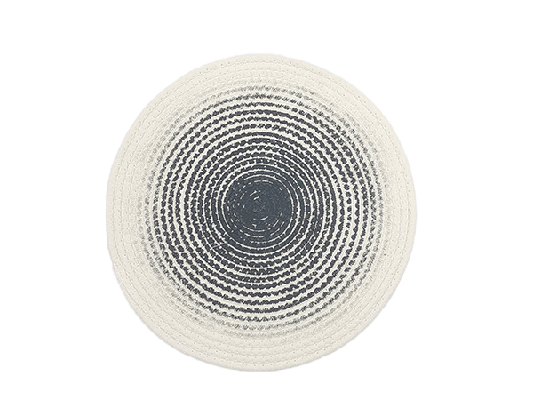 printing cotton rope placemats-round gradient