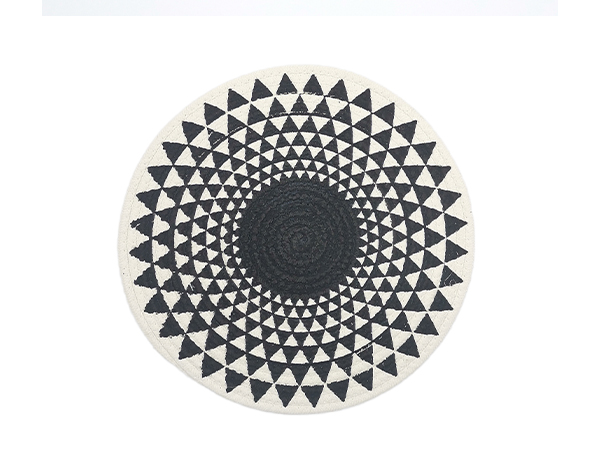 printing cotton rope placemats-Geometric