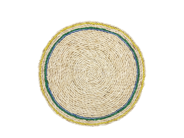 straw placemats