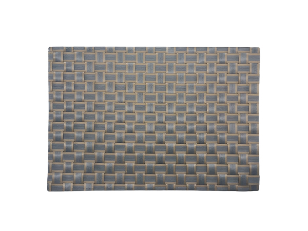 PE woven table mat with pattern